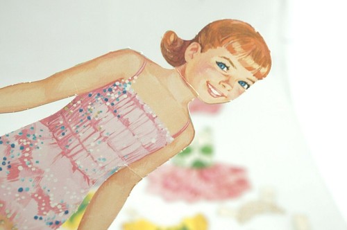 Vintage 1961 Whitman BALLET PAPER DOLLS Kim & Pam Cut - Picture 8 of 12