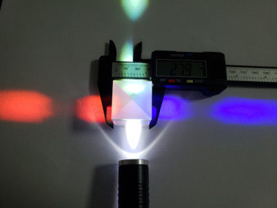 1pc 30mm Large X-Cube RGB Splitter/Combiner Optical K9 Prism New Prefect