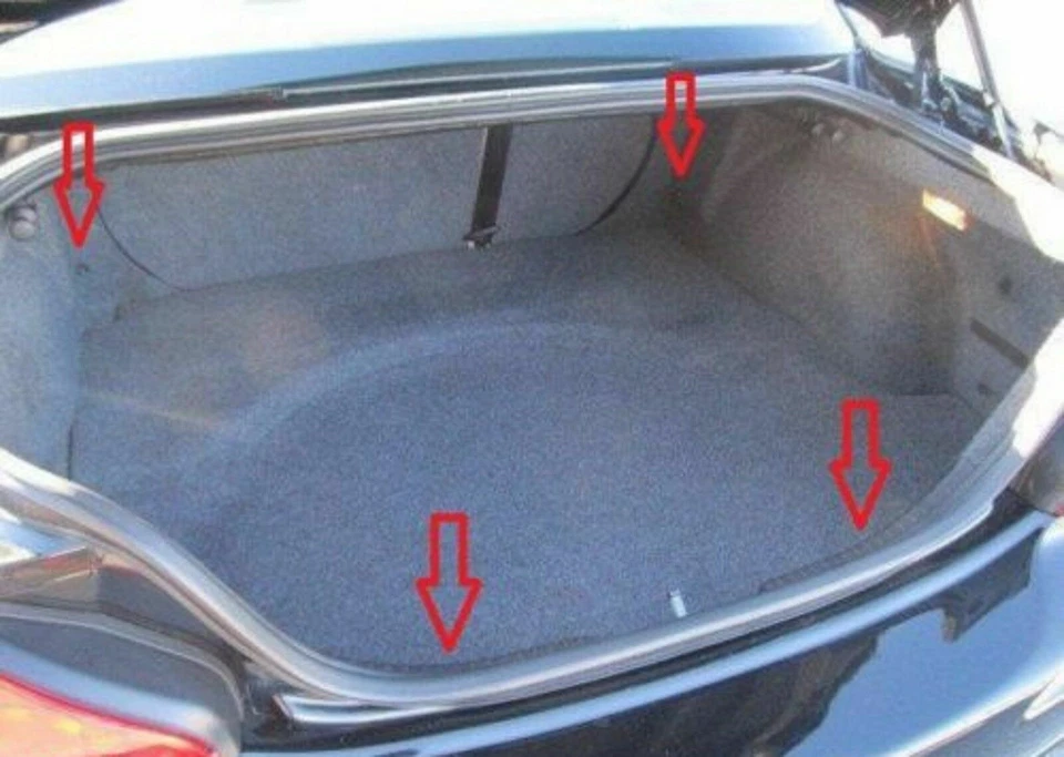 Red de carga de malla organizadora estilo piso maletero trasero para JAGUAR X-TYPE 2001-2008 Foto 3 de 4