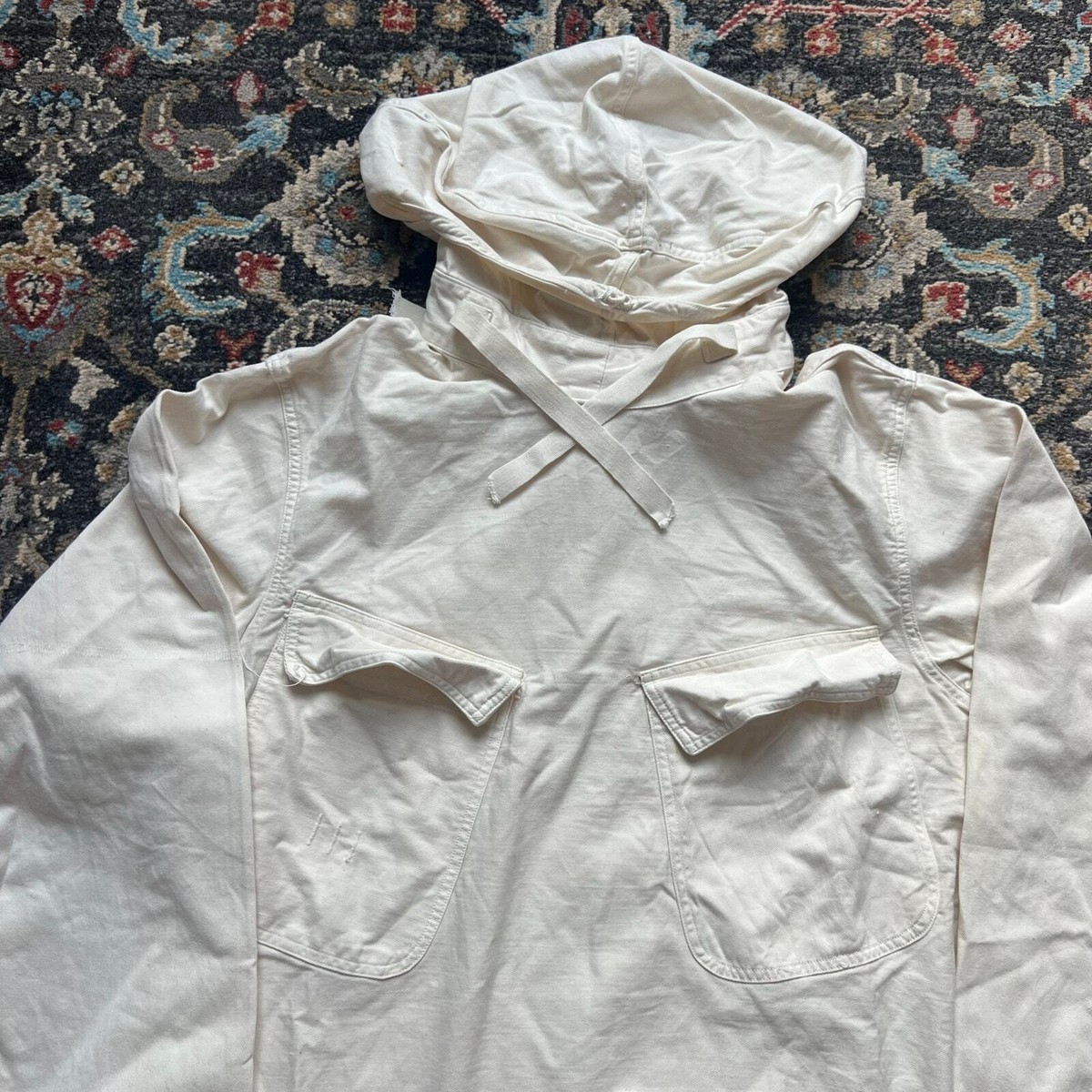 Vtg NOS 40s US Navy Gunner Smock Large WW2 anorak USN | eBay