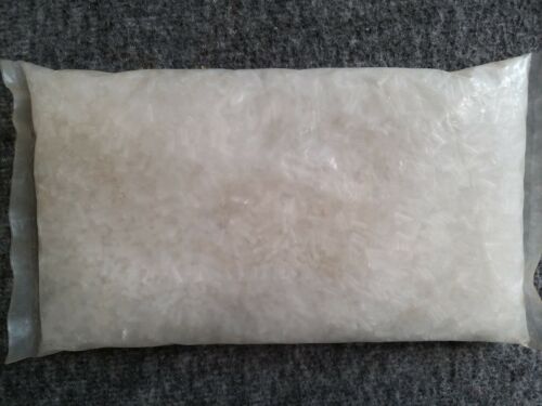 Bugle Beads 1lb Package .25" Clear A2 Vintage