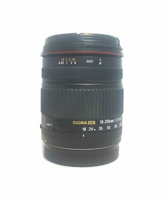 Sigma Objektiv 18 200 mm f/3,5 6,3 DC Canon EF-S