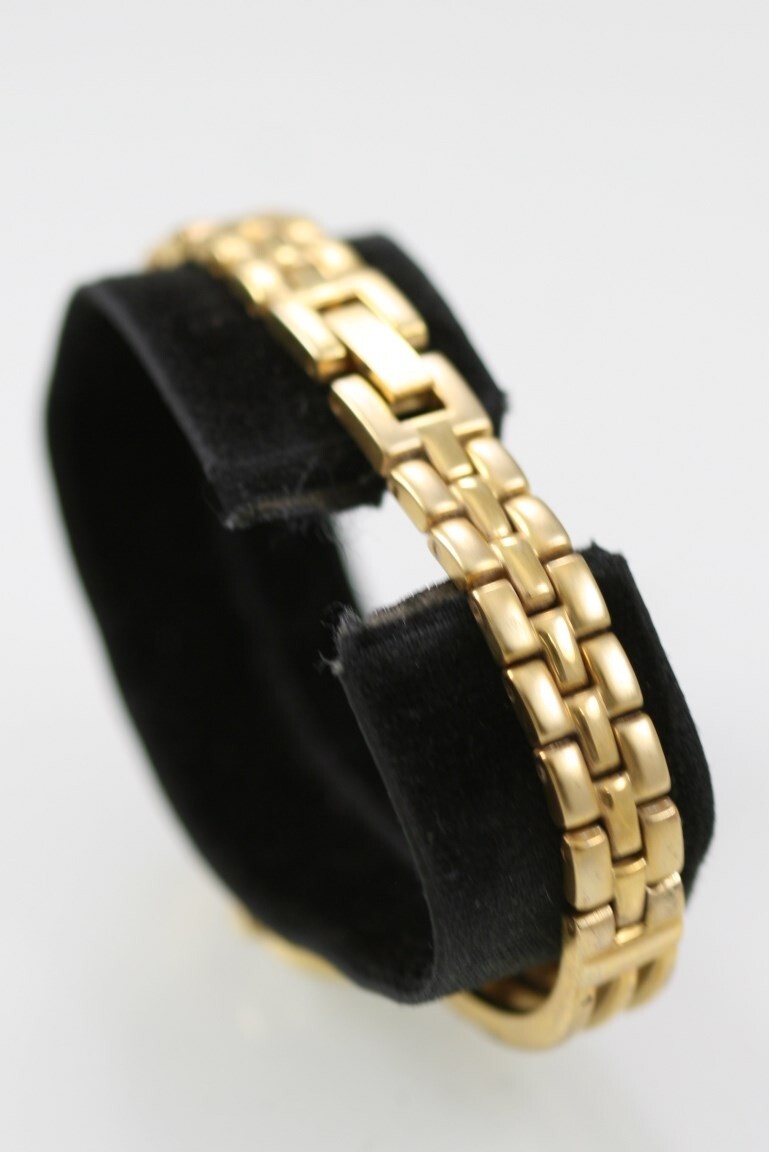 Bracelet De Montre Femme Vintage En Acier Inoxydable – Largeur 8 Mm, Fabriqué à Hong Kong, état Excellent