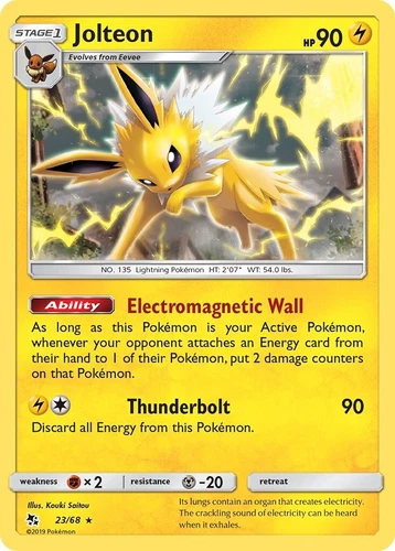 Jolteon 23/68 Hidden Fates