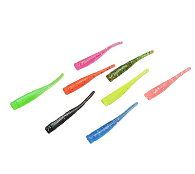 Trout Worm, Forellenköder, Schleppen, gerippt, verschiedene Modelle und Größen!
