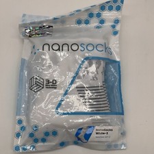 Nanosocks 3D Nano Compression Socks - White NANOMX-WT-2