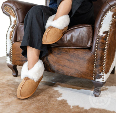 Real Sheepskin Slippers / Sheepskin Indoor Boots