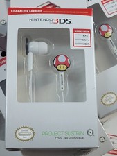 Super Mario "Mushroom" In-Ear Headphones 2011 Brand New EUR Accessory Import