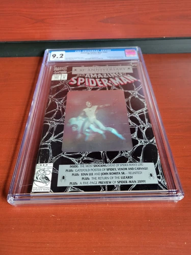 EXCELLENT!  Amazing Spider-Man #365 Hologram Cover Marvel Comics CGC 9.2 GRADED