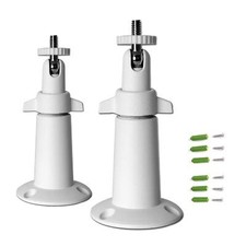 Security Camera Wall Mount Bracket 1/4'' Adjustable Indoor/outdoor Mount Compa