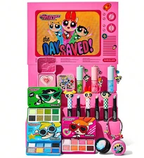 POWERPUFF GIRLS X Sheglam Bubbles, Blossom & Buttercup MAKEUP COLLECTION SET KIT