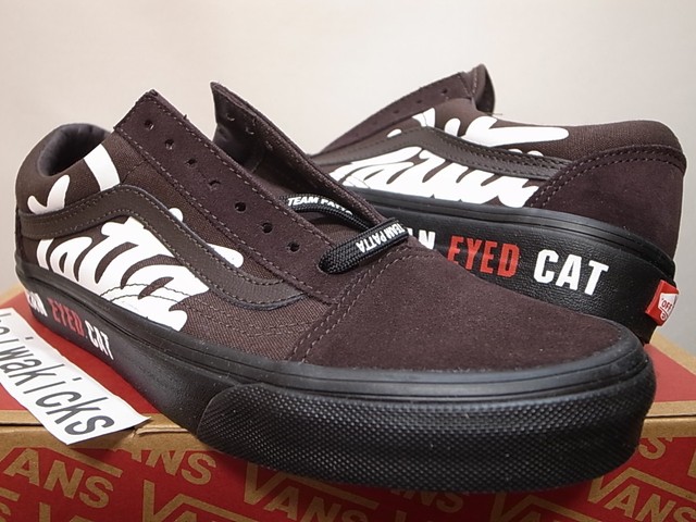 patta x vans mean eyed cat