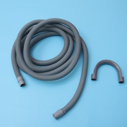 4 M Rubber Drain Hose Washing Machine Washer Kit Discharge Corrugated - 第 3/10 張圖片
