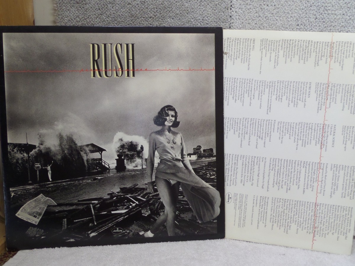 RUSH 'permanent waves' '80 mercury / nm | eBay