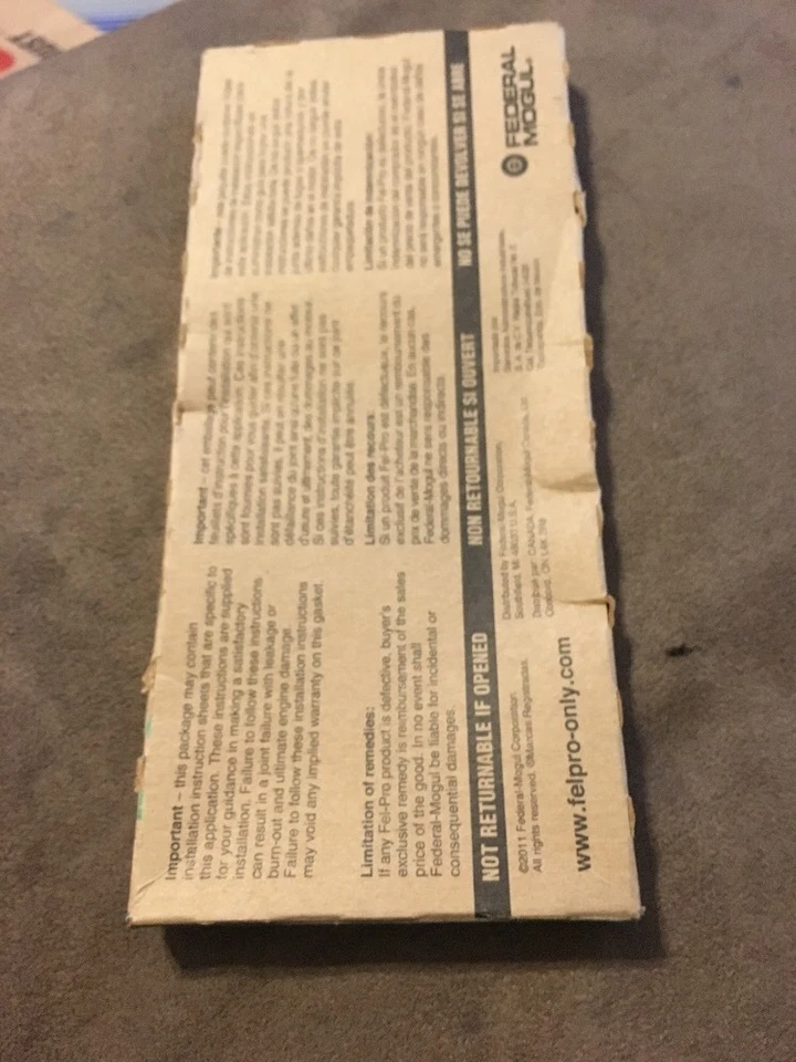 Felpro MS 22764 Int. Junta colector Foto 3 de 3