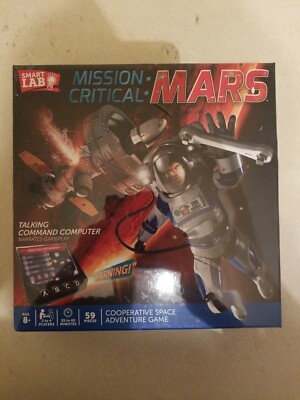 NEW SmartLab Toys Mission Critical: Mars Cooperative Space Adventure Board Game