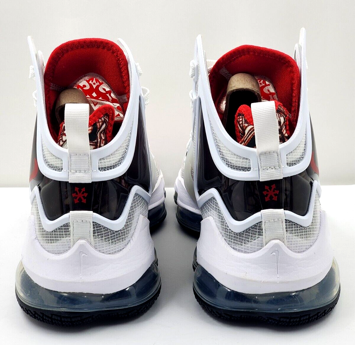 Nike LeBron XIX 19 Sketch White UNIVERSITY Red Mens Size 10  display picture 3