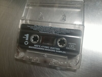 Ned's Atomic Dustbin Cassette Tape Skateboard Magazine Skate Thrasher Plan B