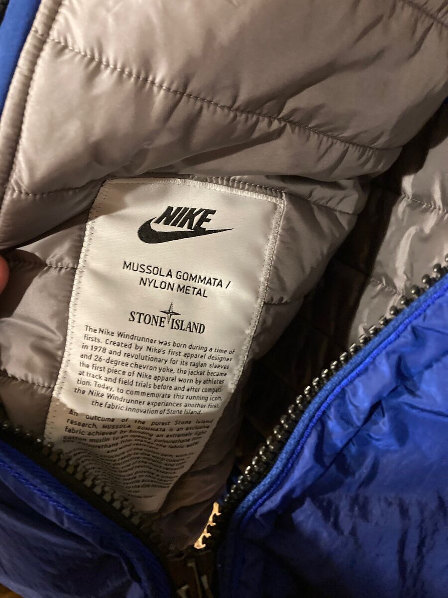 NikeLab X Stone Island Windrunner Jacket Hyper Blue 827915 NikeLab X Stone Island Windrunner Jacket Hyper Blue 827915