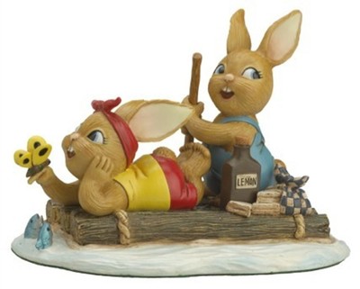 PenDelfin Rabbit Collectors Boxed Limited Edition Figur The Raft # 444