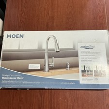 NEW Moen 87627EWSRS Haelyn Touchless PullDown Kitchen Faucet Stainless B166