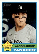 2025 Topps Heritage - Flipped Bat Variation Aaron Judge #380