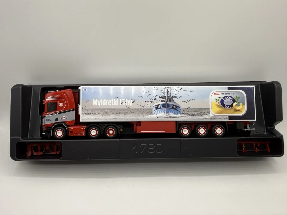 1:87 Herpa MHT Scania Hurup THY N.C. Christensen and Sons 960328 NEU OVP - Bild 2 von 2
