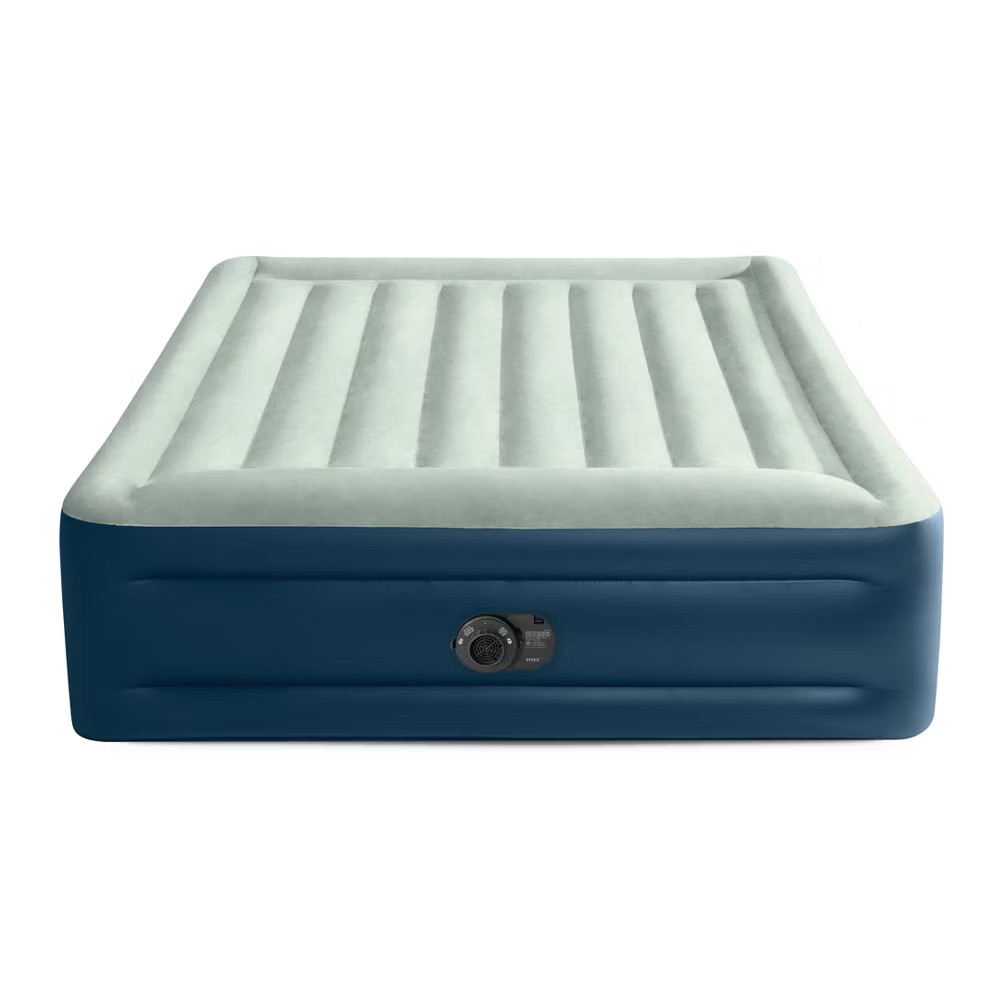 Intex Elevated 18 Pillow Rest Queen Air Mattress with Internal Pump - 6990₽