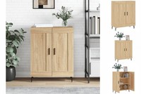 Sideboard Anrichte Schrank Sonoma-Eiche 69,5X34X90 Cm Spanplatte
