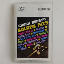 Chuck Berry's Golden Hits Vintage 80s Rock  Roll Music Cassette Tape Classics