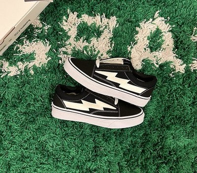 100% Authentic Revenge x Storm Vans Original Regular BLACK 3M Size 10