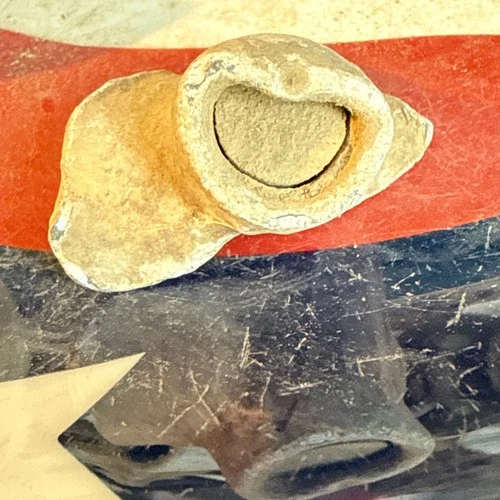 Dug Civil War 💥 🇺🇸 💣 Fired Confederate Enfield Bullet W Wood Plug Intact