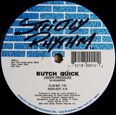Butch Quick - Unter Druck (12'')