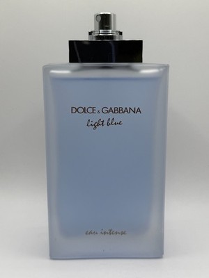 Dolce & Gabbana Light Blue Eau Intense EDP 3.3 oz 100ml Unbox NO TOP See Picture
