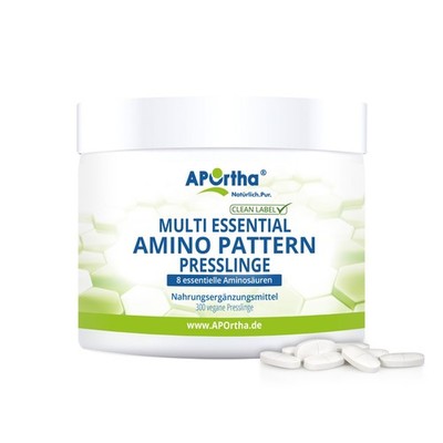APOrtha Multi essential Amino Pattern, 300 Presslinge mit 8 Aminosäuren