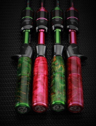 Canna da Pesca Telescopica Fibra di Carbonio Ultraleggera Spinning Casting Esca Palo Viaggio - Foto 3 di 55