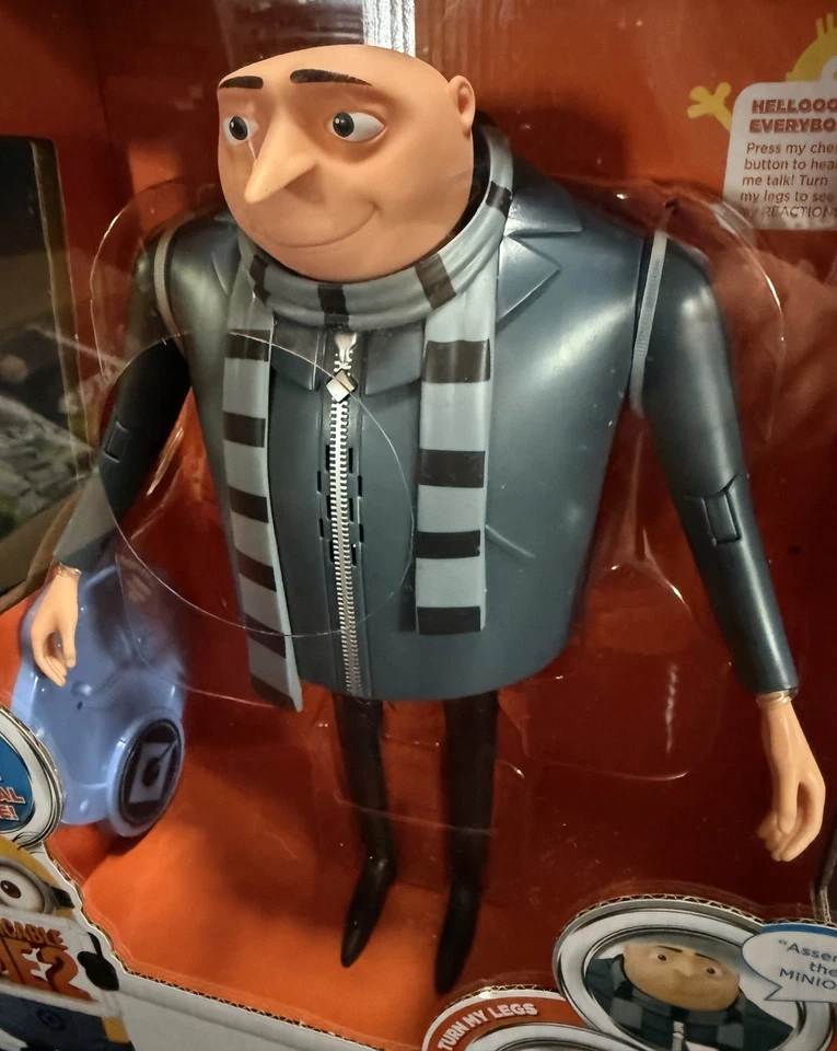 ThinkWay игрушки, презренный я 2 - 11 "высокий GRU - говорит 25 фраз и движений новый в коробке - Изображение 2 из 4