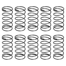 20Pcs Compression Spring 19mm OD 1.2mm Wire Size 40mm Free Length Black