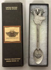 Harley Davidson Limited Edition Pewter Spoon - Engine Spoon 2 - 1850 Of 2500 Harley Davidson Limited Edition Pewter Spoon - Engine Spoon 2 - 1850 Of 2500