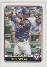 2020 Topps Big League Nick Solak #156 Rookie RC 06p8