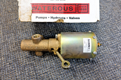 Waterous 12 Volt Solenoid Priming Valve Actuator Pierce 8683-12