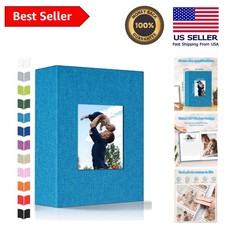 Timeless Photo Album 4x6 with Stylish Linen Cover - Perfect Gift for Loved Ones