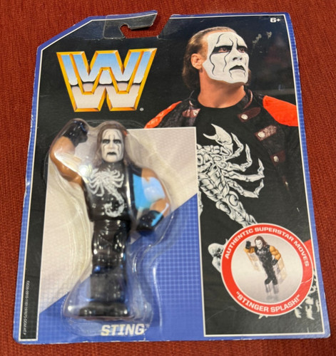 WWE Mattel Retro Series 2 Sting Action Figure WCW ...