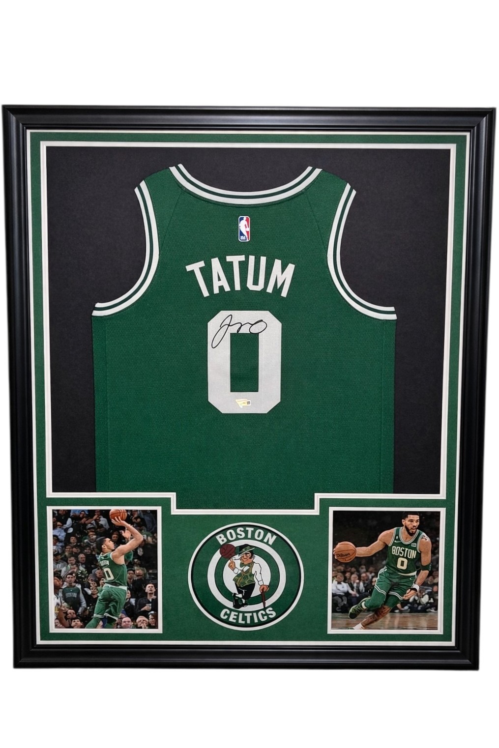 Jayson Tatum Autographed Signed Boston Celtics Green Nike Authentic Jersey Fanatics Cert 