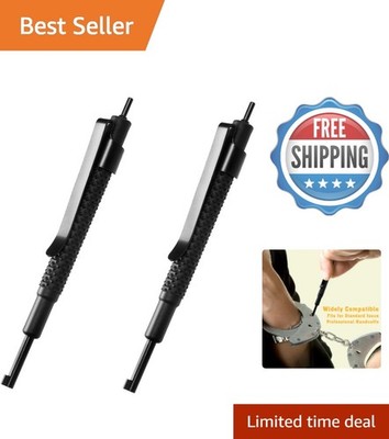 Durable Pocket Handcuff Key -  Polymer, Quick Access & Secure Clip - 2 Pack