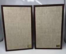 Vintage Acoustic Research AR-7 Speakers - Working - Need Re Foam Good Cabinets!