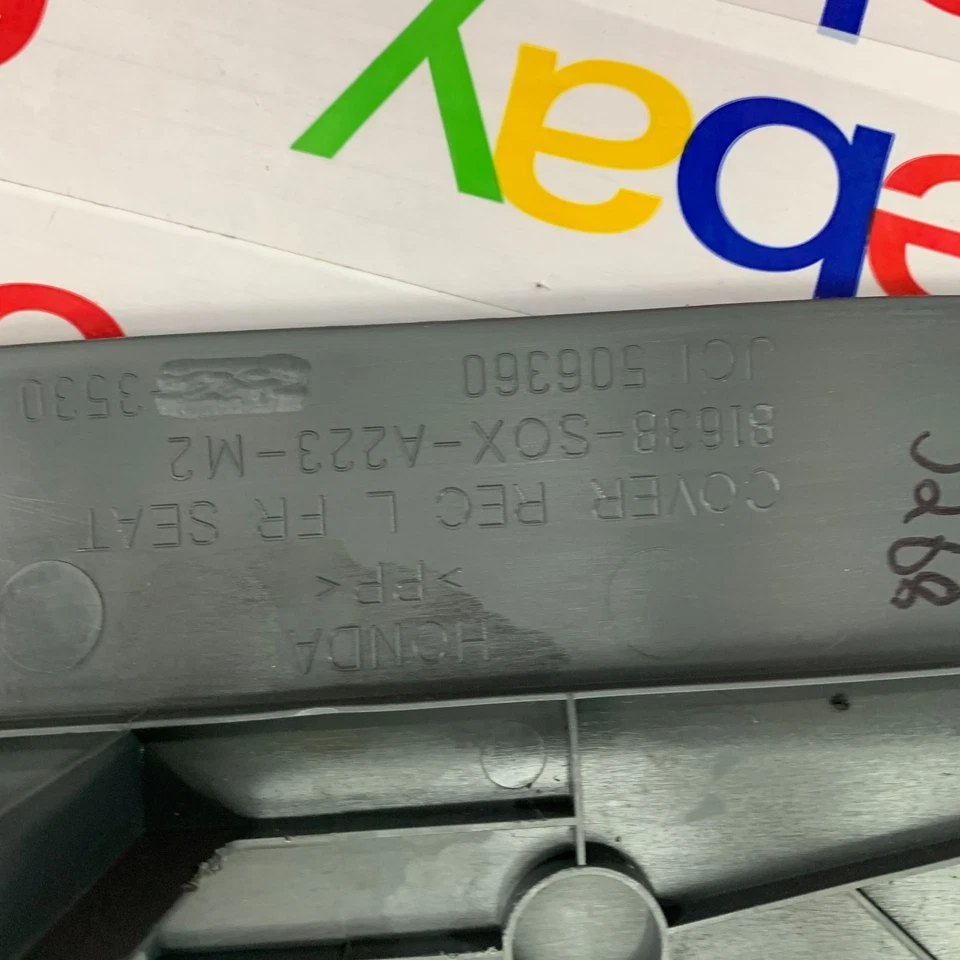 Interruptor de panel de ajuste de asiento eléctrico reclinable Honda Pilot 2003-2008 gris 04 05 06 07 Foto 4 de 4