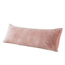 Sherpa Body Pillow Cover, Ultra Soft Faux Fur Body 20" x 54" Sherpa Pink