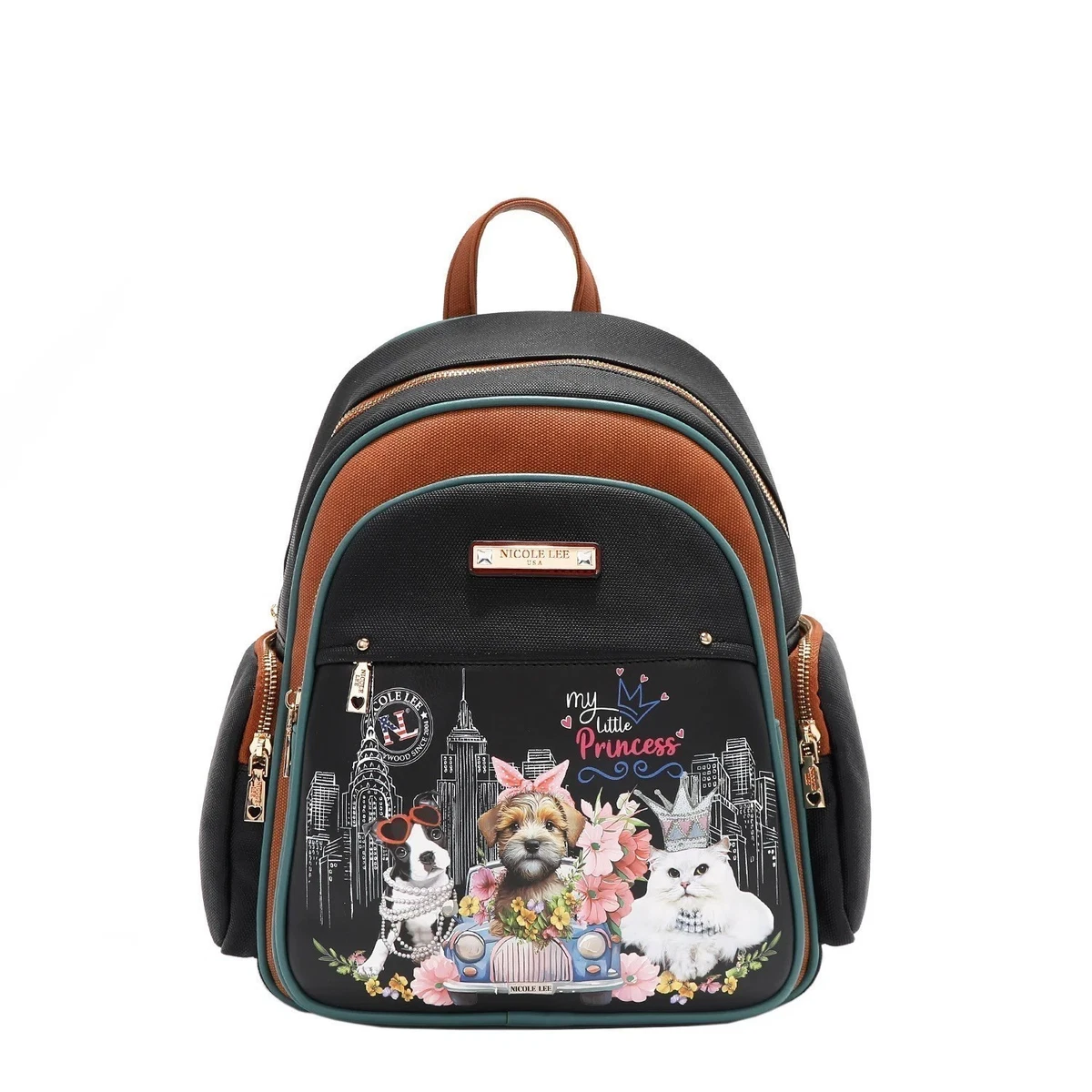 Nicole Lee Faux Leather Exterior Backpack Bags & Handbags  display picture 2
