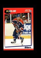 Kevin Lowe 1991-92 Score Canadian Bilingual Hockey #109 Edmonton Oilers